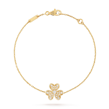 [LUXORA]FRIVOLE GOLD FLOWER DIAMOND BRACELET