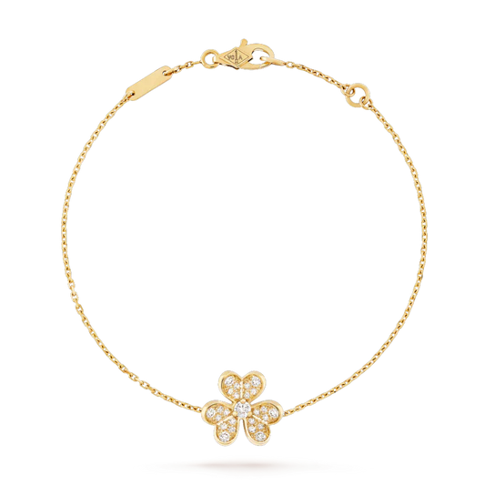 [LUXORA]FRIVOLE GOLD FLOWER DIAMOND BRACELET