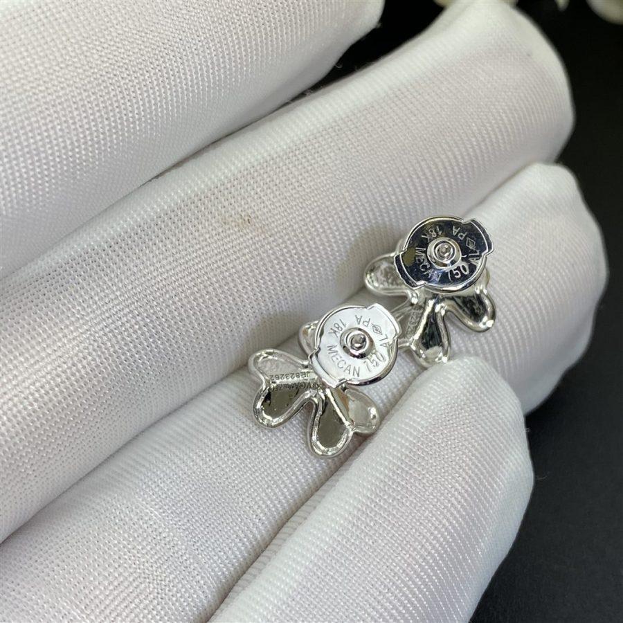 [LUXORA]FRIVOLE MINI SILVER FLOWER EARRINGS