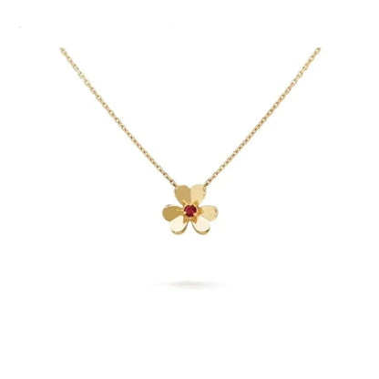 [LUXORA]FRIVOLE GOLD FLOWER NECKLACE
