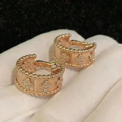 [LUXORA]PERLEE DIAMOND EARRINGS