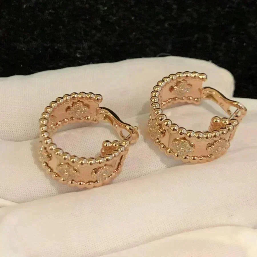 [LUXORA]PERLEE DIAMOND EARRINGS