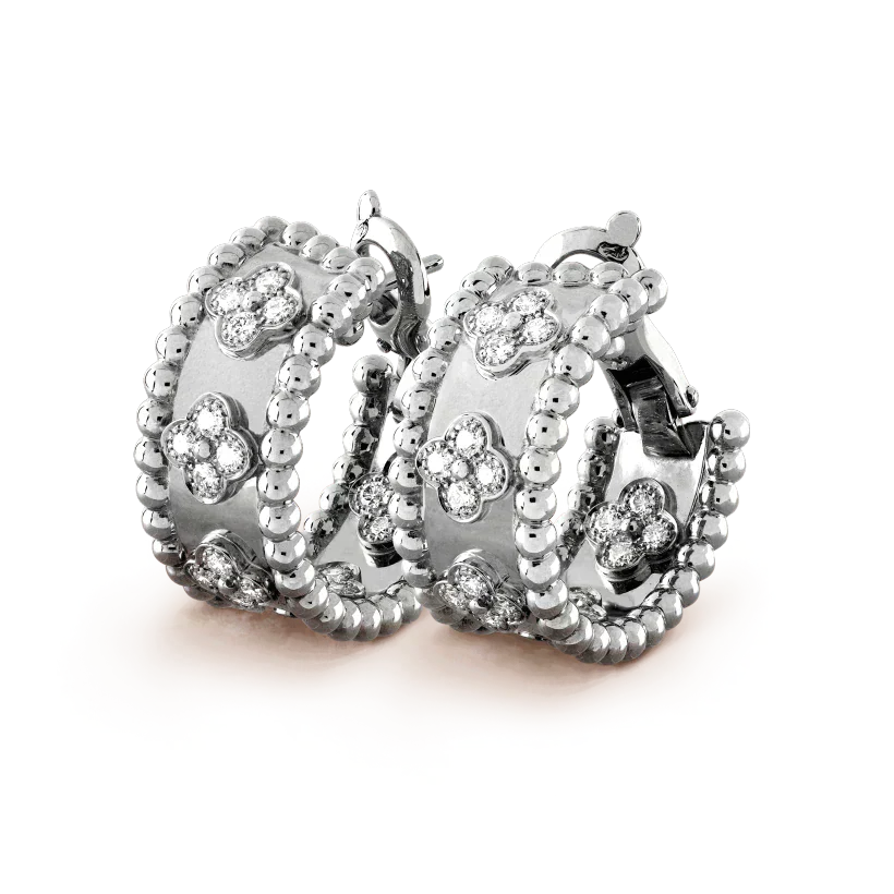 [LUXORA]PERLEE DIAMOND EARRINGS