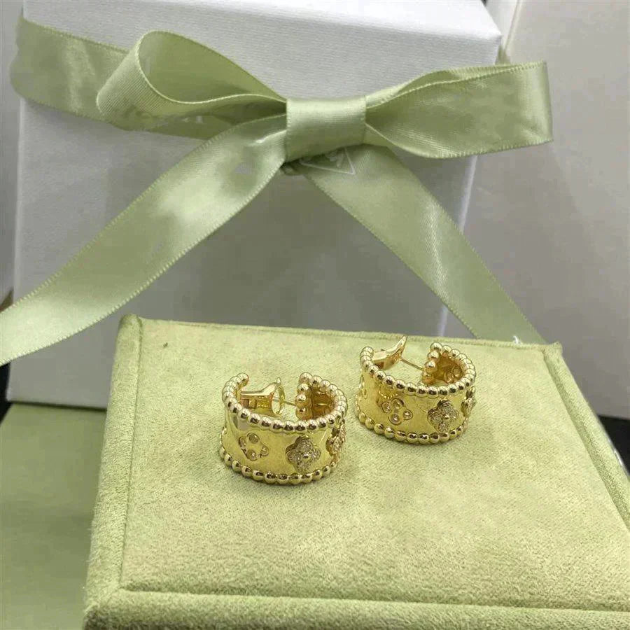 [LUXORA]PERLEE DIAMOND EARRINGS