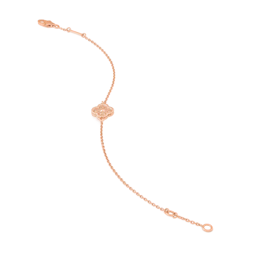 [LUXORA]CLOVER SINGLE FLOWER BRACELET
