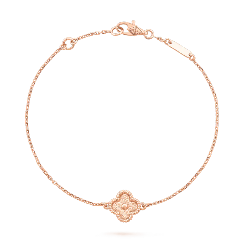 [LUXORA]CLOVER SINGLE FLOWER BRACELET