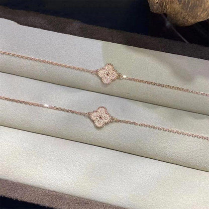 [LUXORA]CLOVER SINGLE FLOWER BRACELET