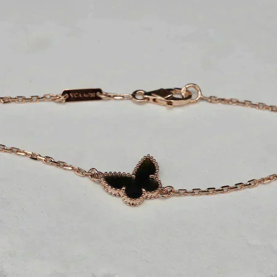 [LUXORA]BUTTERFLY ONYX  BUTTERFLY BRACELET