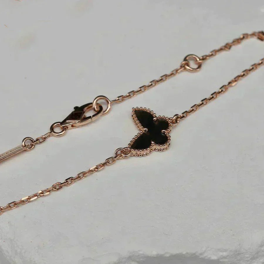 [LUXORA]BUTTERFLY ONYX  BUTTERFLY BRACELET