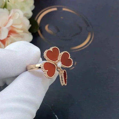 [LUXORA]SWEET CLOVER CARNELIAN RING