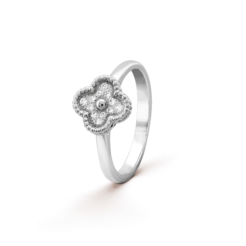 [LUXORA]CLOVER DIAMOND RING