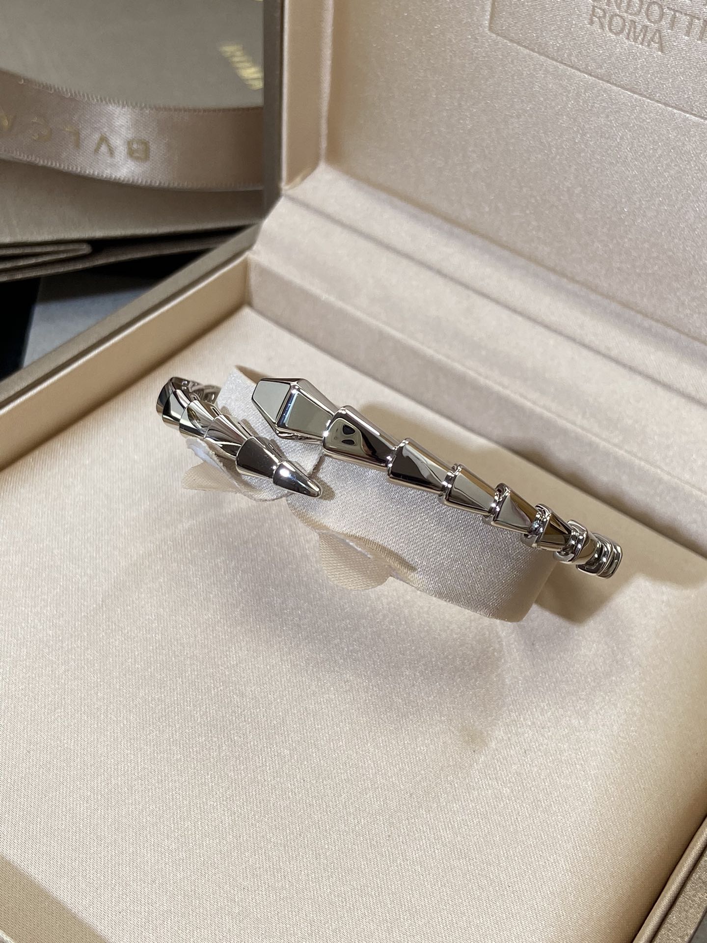 [LUXORA]SERPENTI VIPER SILVER BRACELET