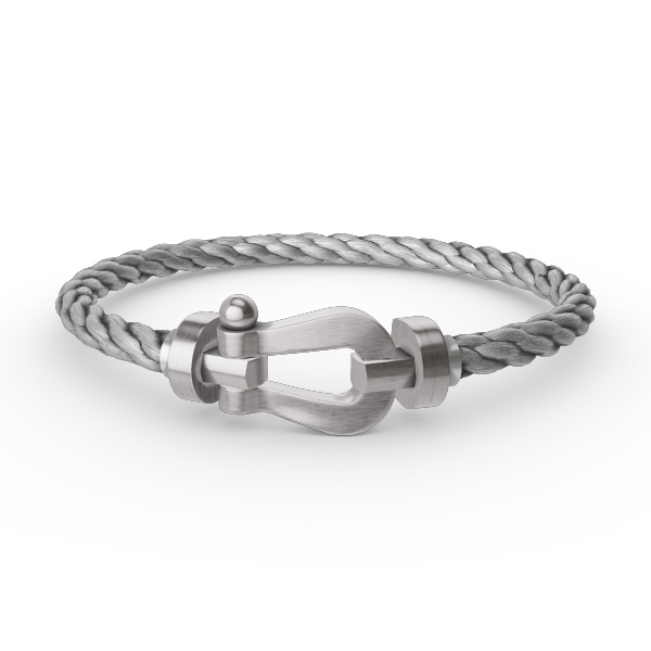 [LUXORA]FORCE LARGE HORSESHOE NO DIAMOND BRACELET SILVER