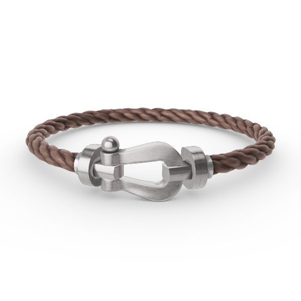 [LUXORA]FORCE LARGE HORSESHOE NO DIAMOND BRACELET SILVER