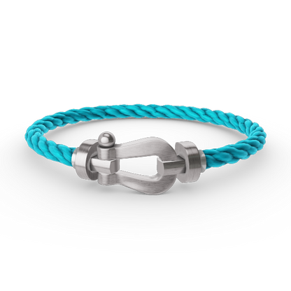 [LUXORA]FORCE LARGE HORSESHOE NO DIAMOND BRACELET SILVER