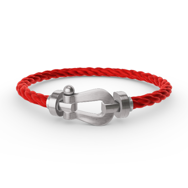 [LUXORA]FORCE LARGE HORSESHOE NO DIAMOND BRACELET SILVER