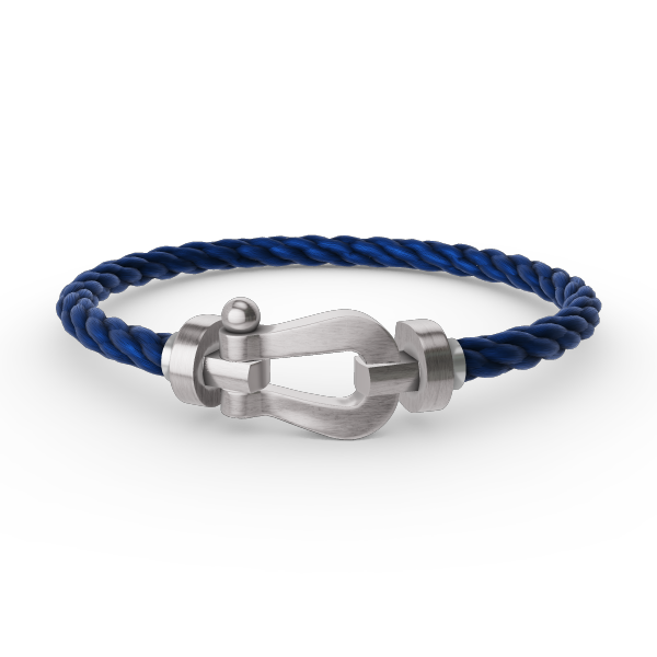 [LUXORA]FORCE LARGE HORSESHOE NO DIAMOND BRACELET SILVER