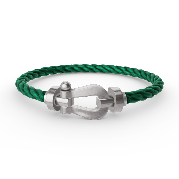 [LUXORA]FORCE LARGE HORSESHOE NO DIAMOND BRACELET SILVER