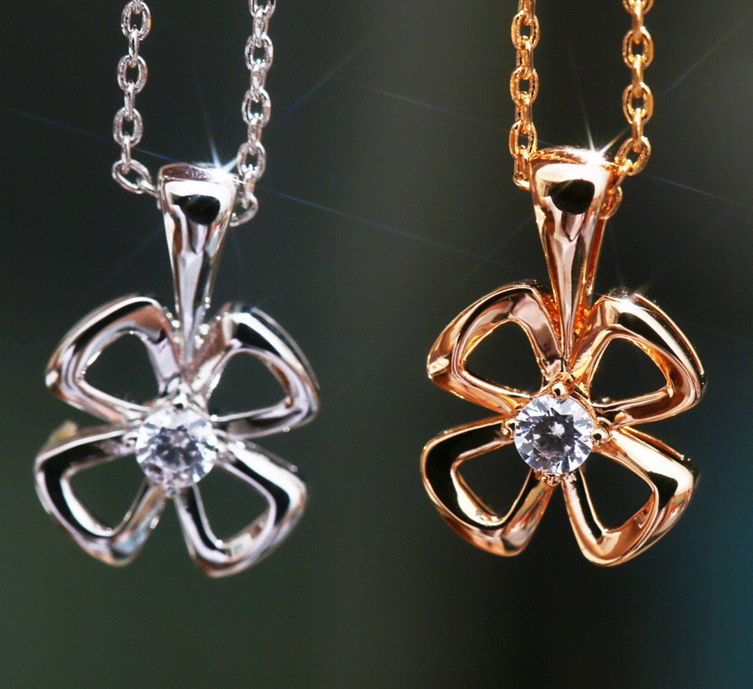 [LUXORA]FIOREVER NECKLACE DIAMOND CENTER