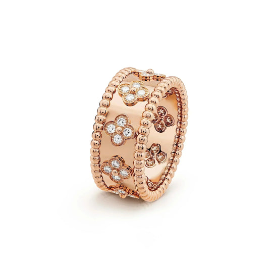 [LUXORA]CLOVER KALEIDOSCOPE RING 10MM